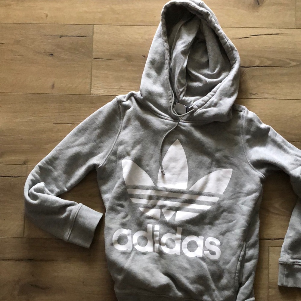 Adidas pull over hoodie